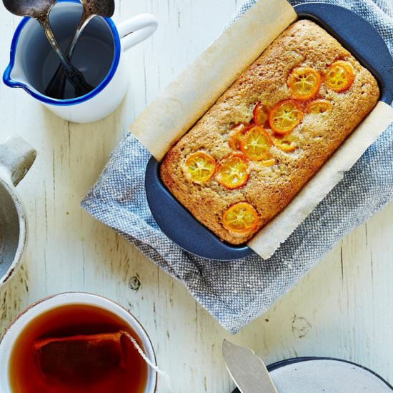 Cardamom Kumquat Mini Loaf