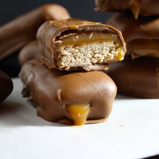 Homemade Twix Bars