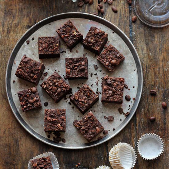 Cacao Nibs and Espresso Bean Fudge