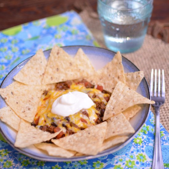 Chili Cheese Nachos