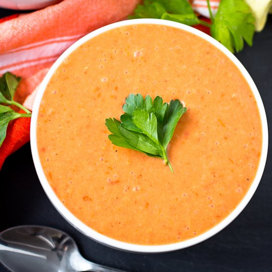 Cream of Tomato Soup (Vegan/Paleo)