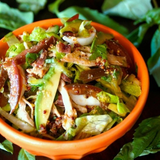 Shredded Chicken Cobb Salad