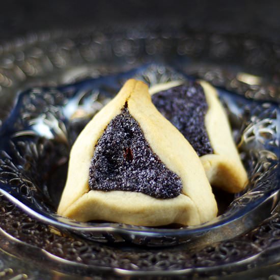 Hamantaschen w/ Poppy Seed Filling