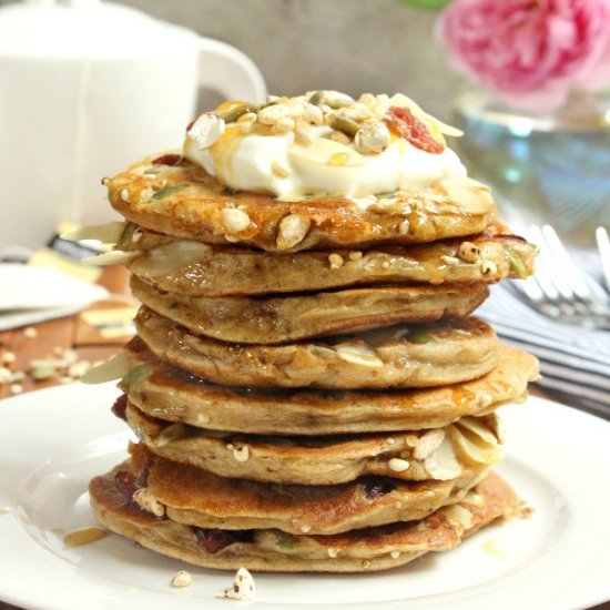 Sweet Muesli Pancakes