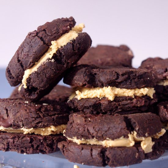 Mole Chocolate Cookie Sandwiches