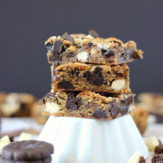 Thin Mint Blondies