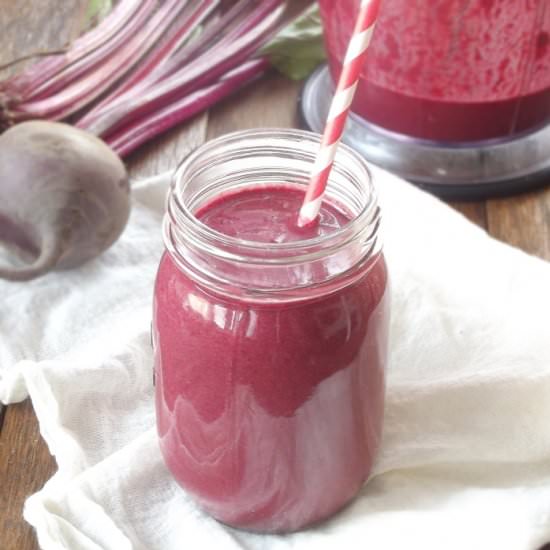 Berry Chocolate Beet Smoothie