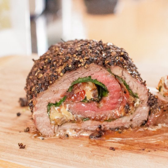 Stuffed Beef Tenderloin