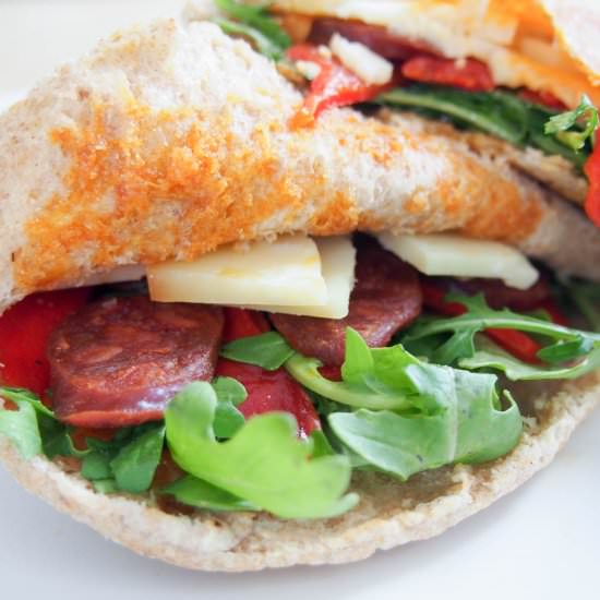 Spanish Chorizo Sandwich