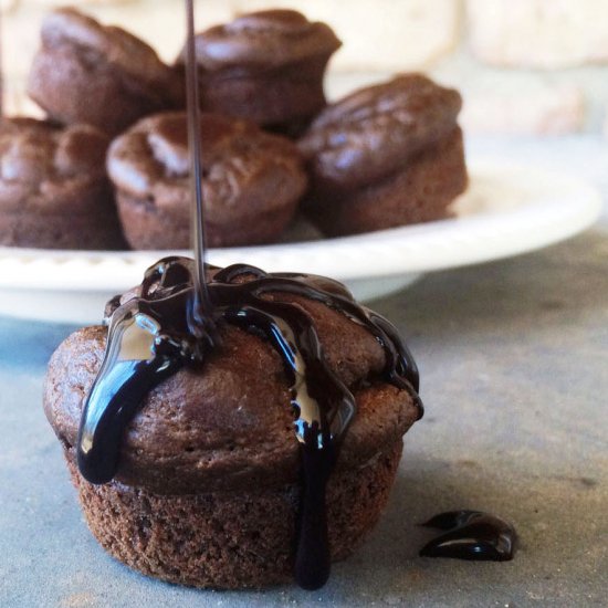 Paleo Plantain Cocoa Muffins