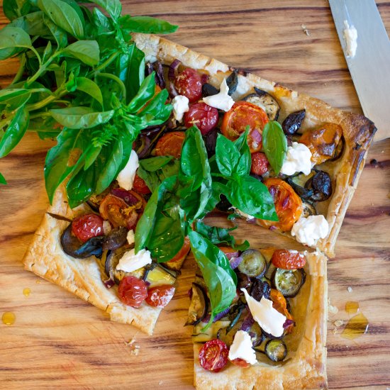 Garden Vegetable Tart