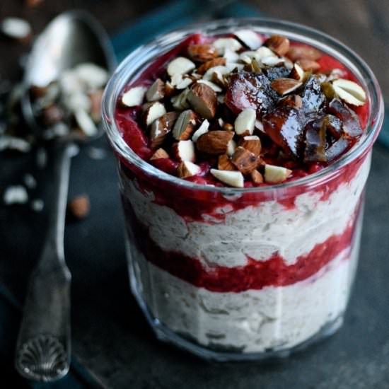 Rapsberry Breakfast Trifle