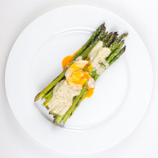 Asparagus & Roasted Sesame Dressing