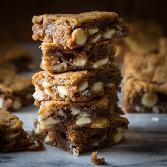 GF Maple White Chococlate Blondies