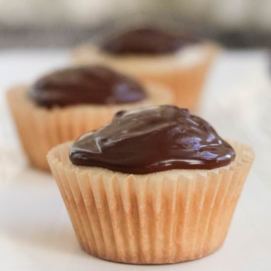 Rum-Kissed Boston Cream Cupcakes