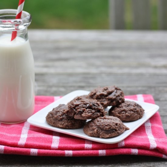 Double-Chocolate Cookies