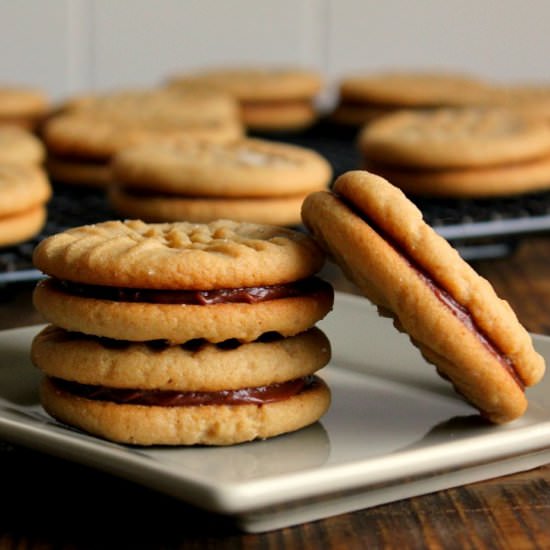 Peanut Butter Sandwich Cookies