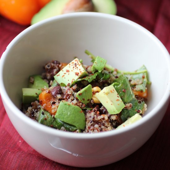 Protein Packed Mexican Quinoa Bowl