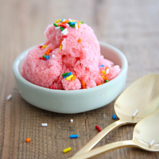 Strawberry Snow Ice Cream