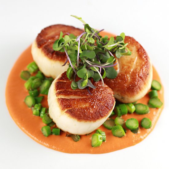 Caramelized Scallops