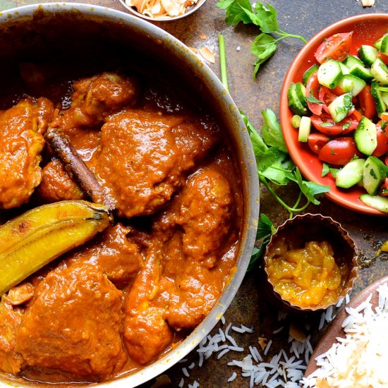 Cape Malay chicken curry