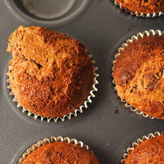 Triple Ginger Muffins