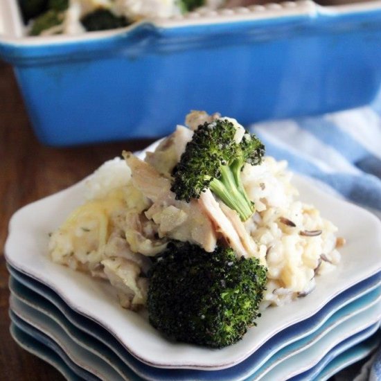 Roast Chicken & Broccoli Casserole