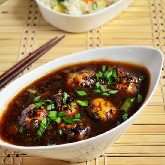 Veg manchurian gravy