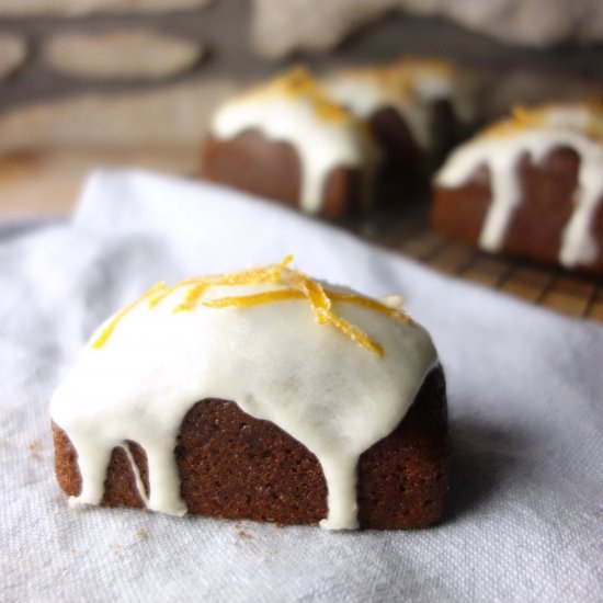 Mini Gingerbread Loaves