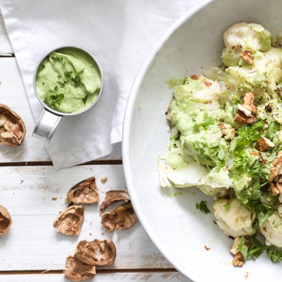 Cauliflowers in Herbal Dressing