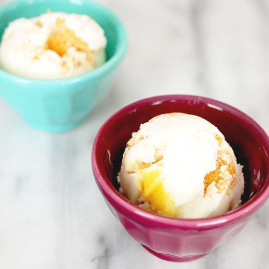 Lemon Buttermilk Frozen Yogurt