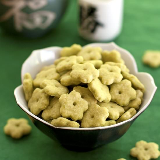 Homemade Wasabi Oyster Crackers