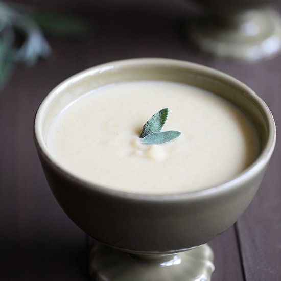 Parsnip and White Bean Soup