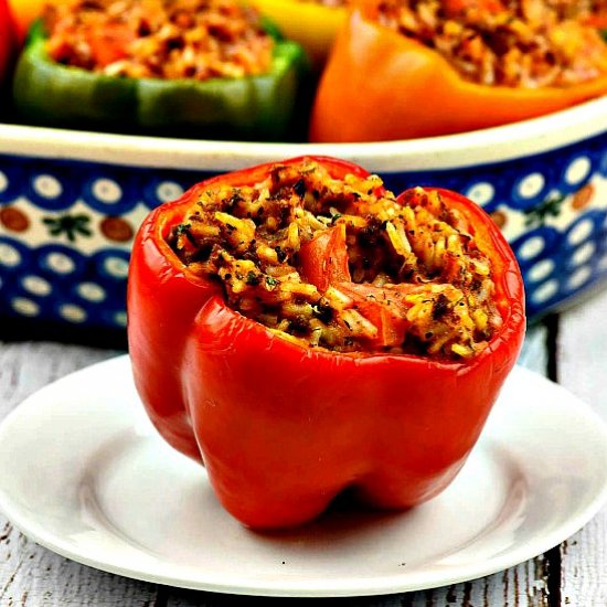 Italian Stuffed Bell Peppers