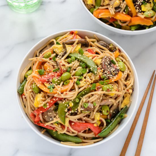 Easy Veggie Lo Mein