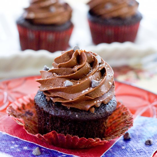 Double Chocolate Cupcakes