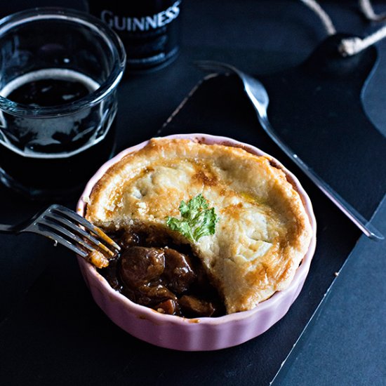 Beef and Guinness Pie