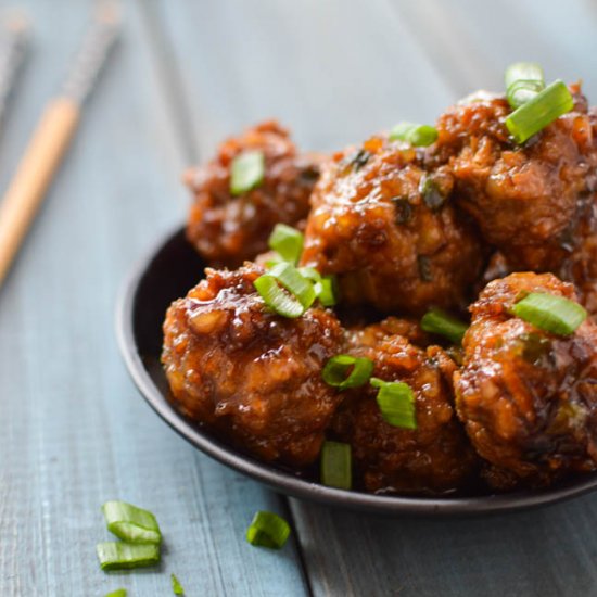 15 Minute Asian Meatballs