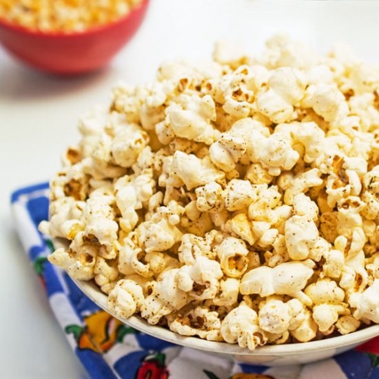 Stove-Top Popcorn 3 Ways