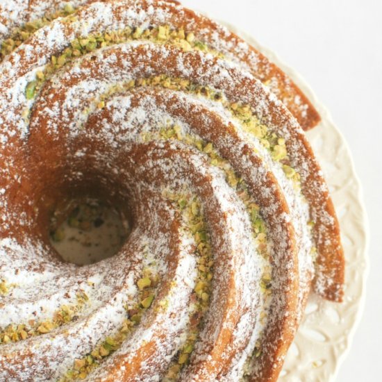 Pistachio Bundt Cake