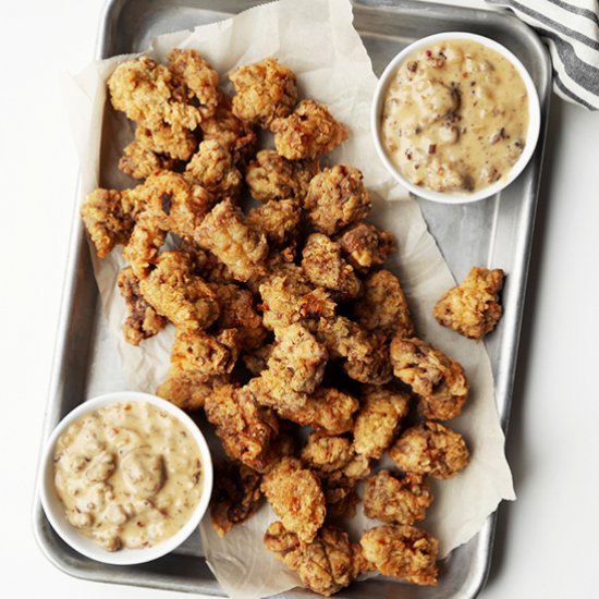 Popcorn Chicken Fried Steak