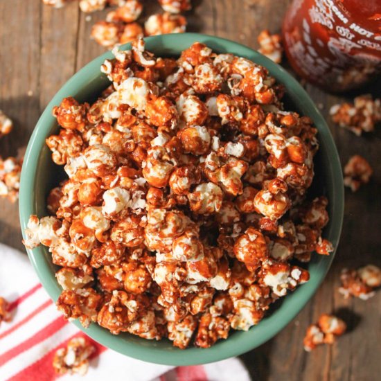 Sriracha Caramel Corn