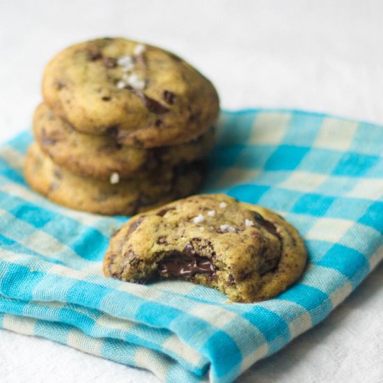 Blood Orange and Chocolate Cookies