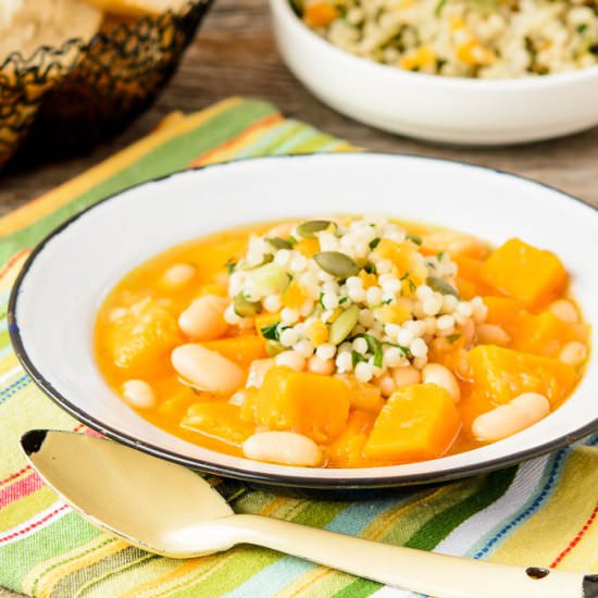 Butternut Squash White Bean Soup