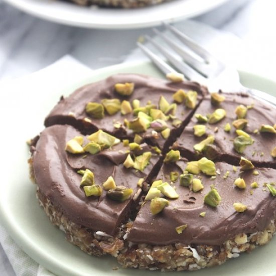 No Bake Chocolate Tart