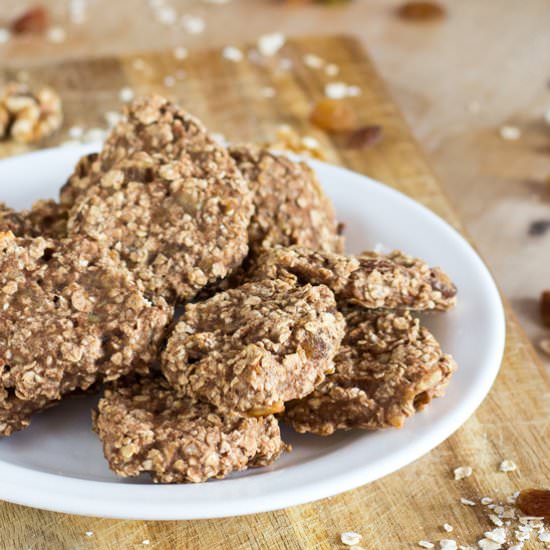 Banana Oat Fitness Cookies