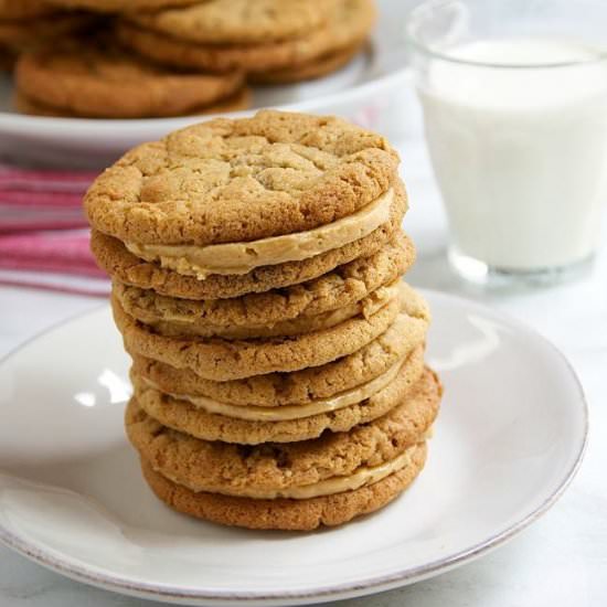 Peanut Butter Sandwich Cookies