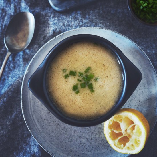 Greek Chicken Lemon Soup Avgolemono