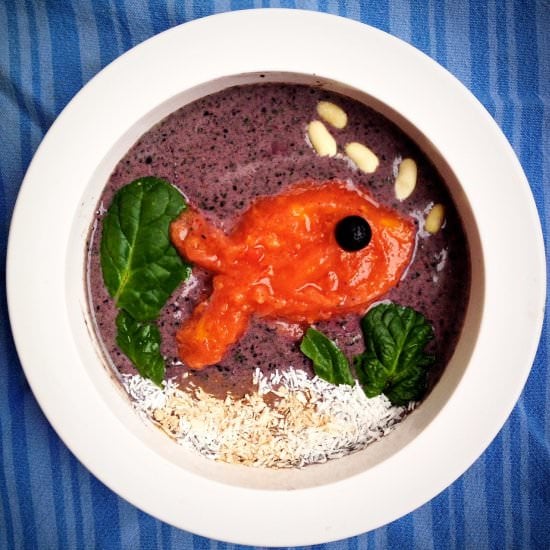 Fish Bowl Smoothie Bowl