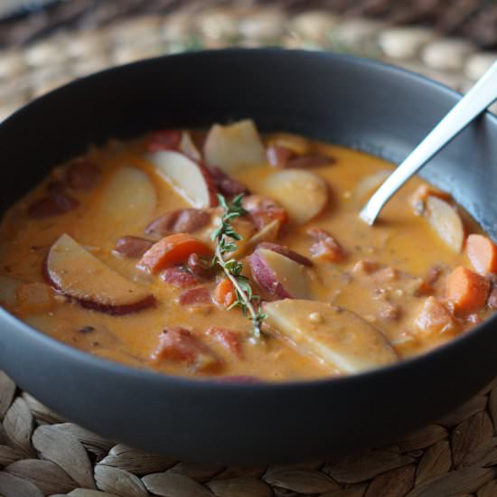 Rustic Tomato & Vegetable Soup